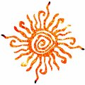 Next Innovations Sun Burst Southwestern Sun Wall Art 101410080-SUNBURST